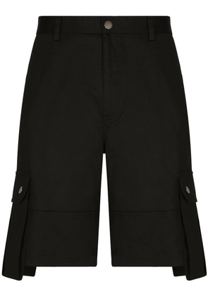 Dolce & Gabbana knee-length cotton Bermuda shorts - Black