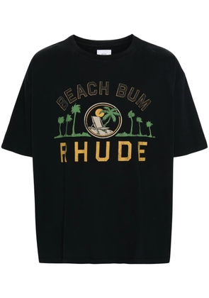 RHUDE Palmera Tee 'Vintage Black'