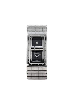 CHANEL Pre-Owned 2020s pre-owned Code Coco 21mm - Black