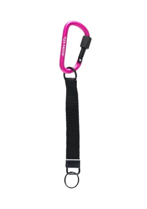 Mauna Kea logo-print strap keyring - Pink