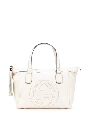 Gucci Pre-Owned 2016-2025 Small Leather Soho Working tote bag - White
