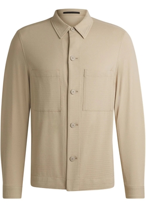 BOSS button-up shirt - Neutrals