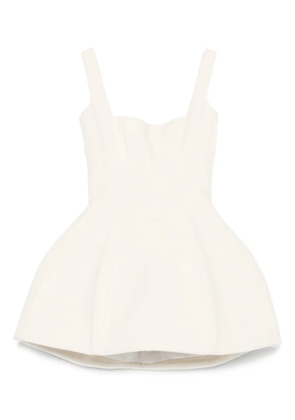Vestiaire d'un Oiseau Libre square-neck flared mini dress - White