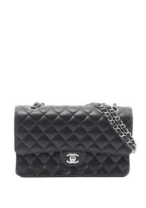 CHANEL Pre-Owned 2021-2025 Medium Classic Caviar Double Flap shoulder bag - Black