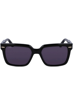 Calvin Klein wayfarer-frame sunglasses - Black