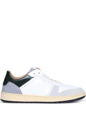 Rubirosa perforated panelled sneakers - White