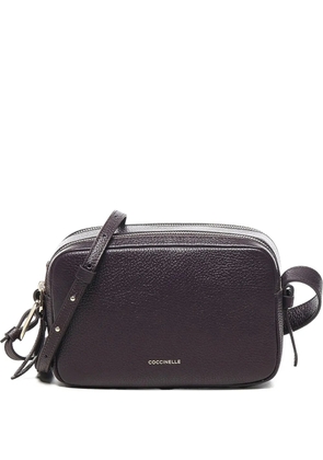 Coccinelle zip-fastening adjustable-strap shoulder bag - Purple
