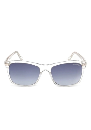 TOM FORD Eyewear square frame sunglasses - White