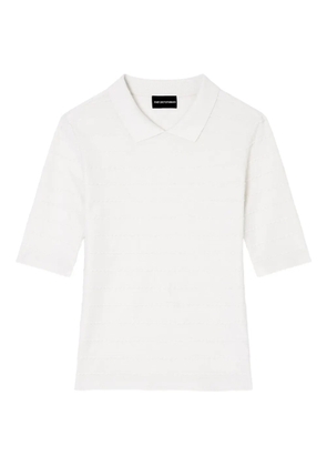 Emporio Armani polo-neck t-shirt - White