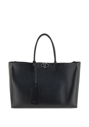 Valentino Garavani large VLogo Locker tote bag - Black