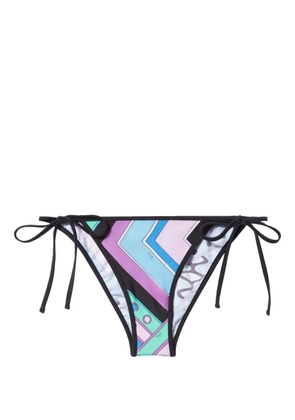 PUCCI Vivara-print bikini bottoms - Blue