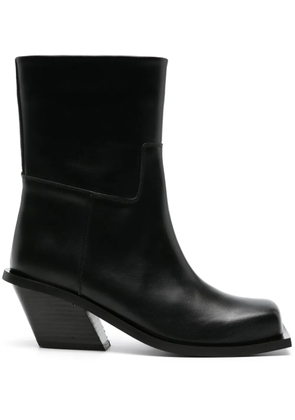 GIABORGHINI Blondine ankle leather boots - Black