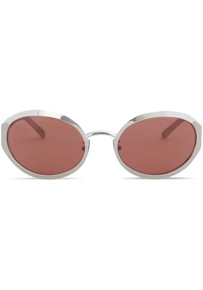 Marni Eyewear To-Sua oval-frame sunglasses - Silver