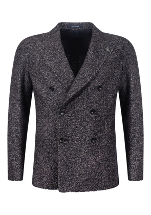 Tagliatore double-breasted blazer - Grey