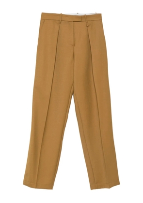 Alysi pleated-details trousers - Neutrals