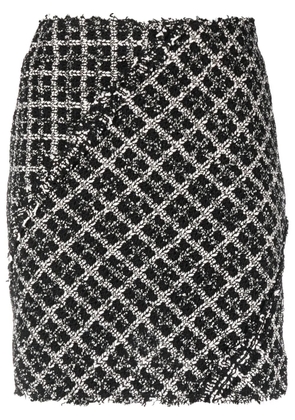 Rodebjer knitted texture skirt - Black