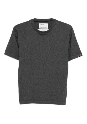 extreme cashmere short-sleeve striped T-shirt - Grey