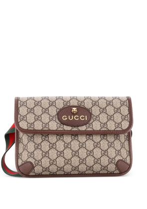 Gucci Pre-Owned Neo Vintage Flap GG Coated Canvas belt bag - Brown