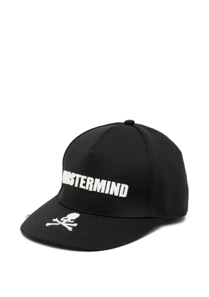 Mastermind World logo-embroidered cap - Black