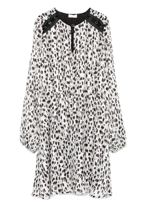 LIU JO abstract-print dress - White
