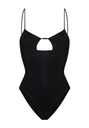 DSQUARED2 logo-plaque one-piece - Black