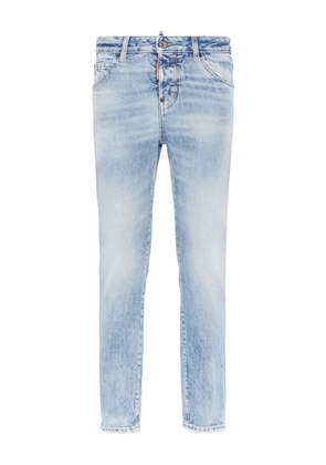 DSQUARED2 logo-tag jeans - Blue