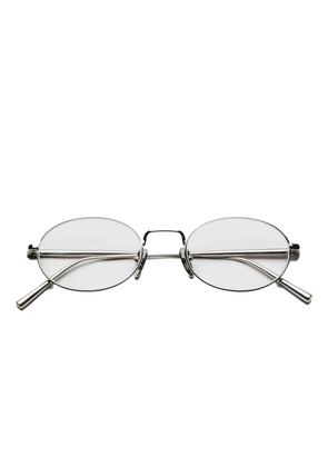 Chimi oval-frame optical glasses - Silver
