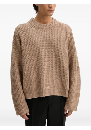 Won Hundred ribbed crew-neck sweater - Neutrals
