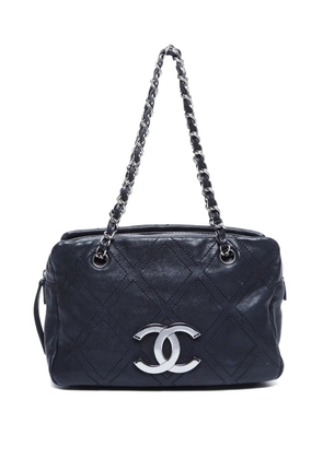 CHANEL Pre-Owned 2005-2006 quilted shoulder bag - Black