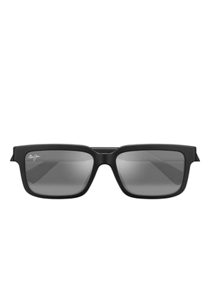 Maui Jim Hiapo rectangle sunglasses - Black