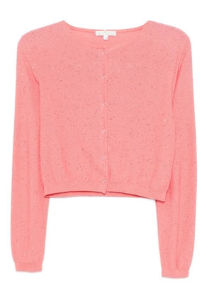 To b. by agnès b. sequin-embellished cardigan - Pink