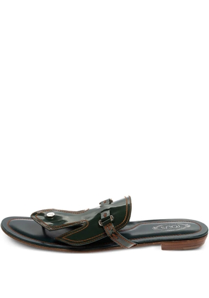 Tod's Vintage 2023 buckle-embellished sandals - Black