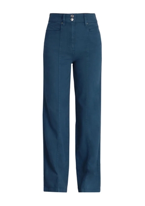 BOSS seam-detail trousers - Blue