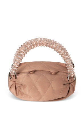 0711 Tiny Nino quilted tote bag - Pink