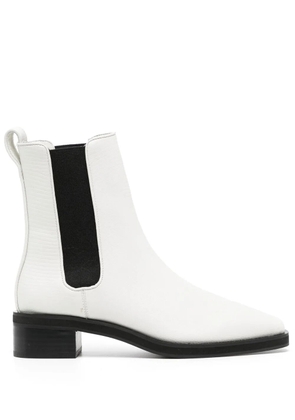 Senso Milan two-tone ankle boots - White