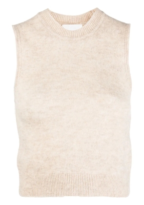 MARANT ÉTOILE Ametis knitted vest - Neutrals