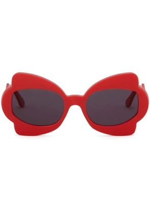 Marni Eyewear oversized-frame sunglasses - Red
