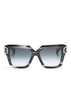 VALENTINO GARAVANI EYEWEAR VLogo Signature square-frame sunglasses - Black