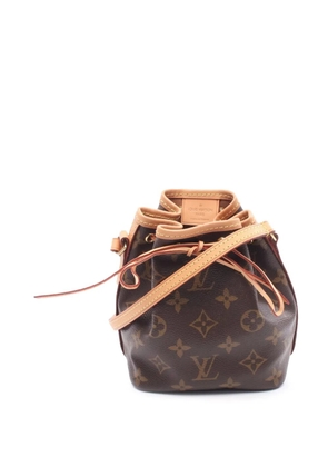Louis Vuitton Pre-Owned 2021 Monogram Nano Noe bucket bag - Brown