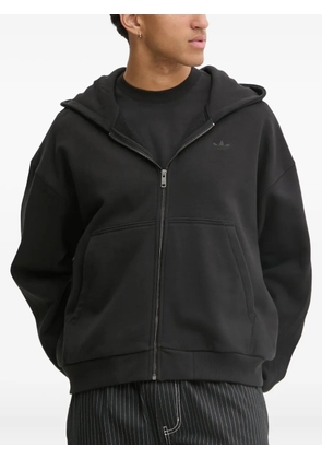 adidas zip-up hoodie - Black