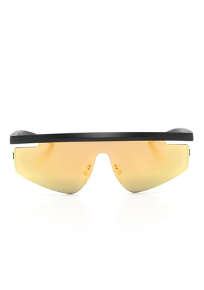 SCUDERIA FERRARI wraparound-frame sunglasses - Gold