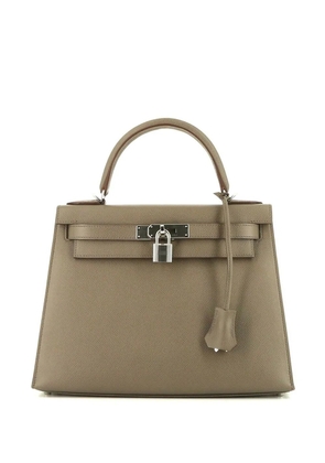 Hermès Pre-Owned Kelly 28 bag - Grey
