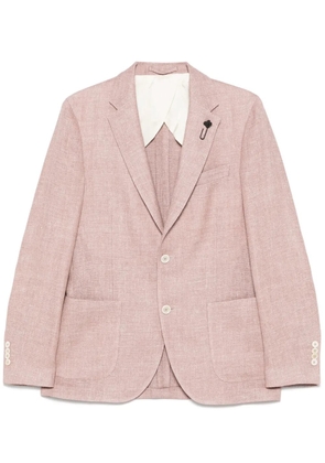 Lardini single-breasted blazer - Pink