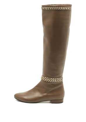 Le Silla Le Silla leather knee-high boots - Brown