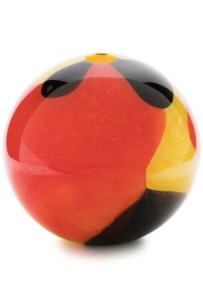 colville marbled glass vase - Orange