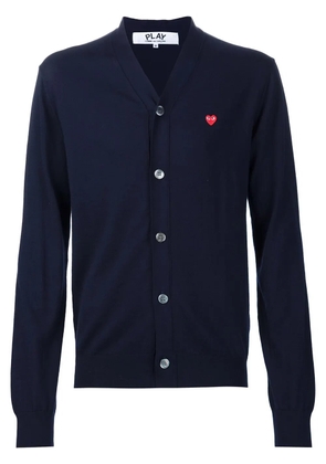 Comme Des Garçons Play mini heart cardigan - Blue
