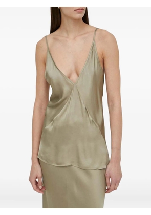 HERSKIND V-neck top - Neutrals