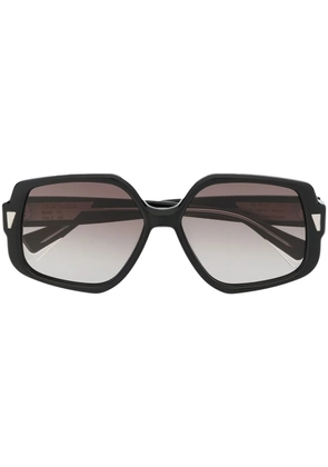 GIGI STUDIOS Olympia oversize-frame sunglasses - Black