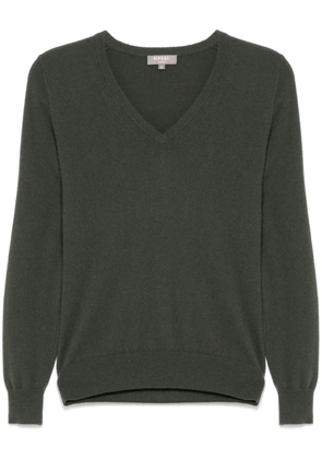 N.Peal Phoebe V-Neck jumper - Green