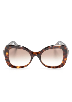 Lapima Isabel oversize-frame sunglasses - Brown